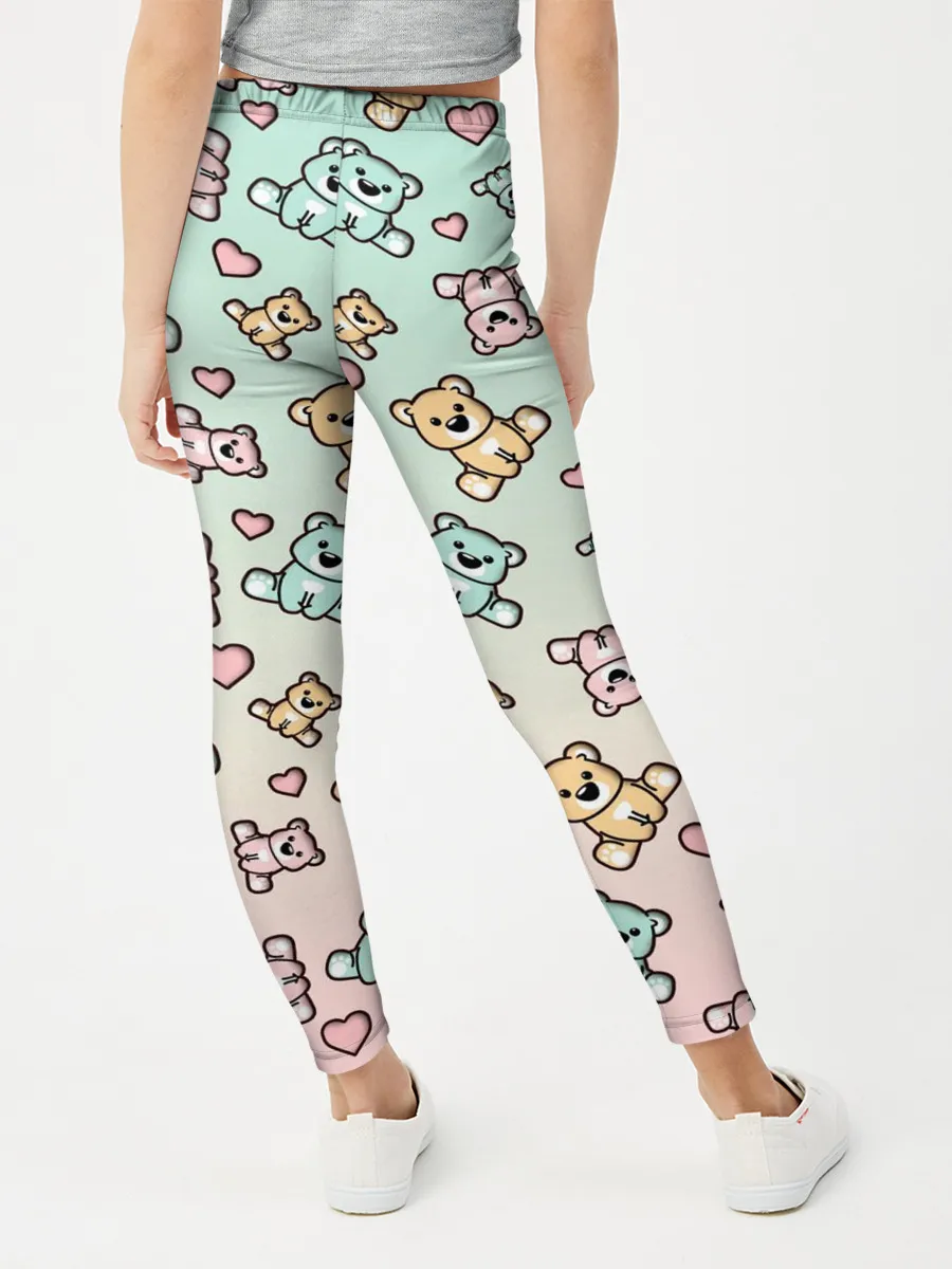 Леггинсы для девочки / МИШКИ