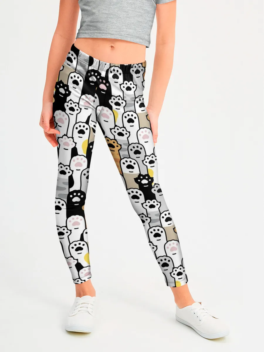 Леггинсы для девочки / ЛАПКИ