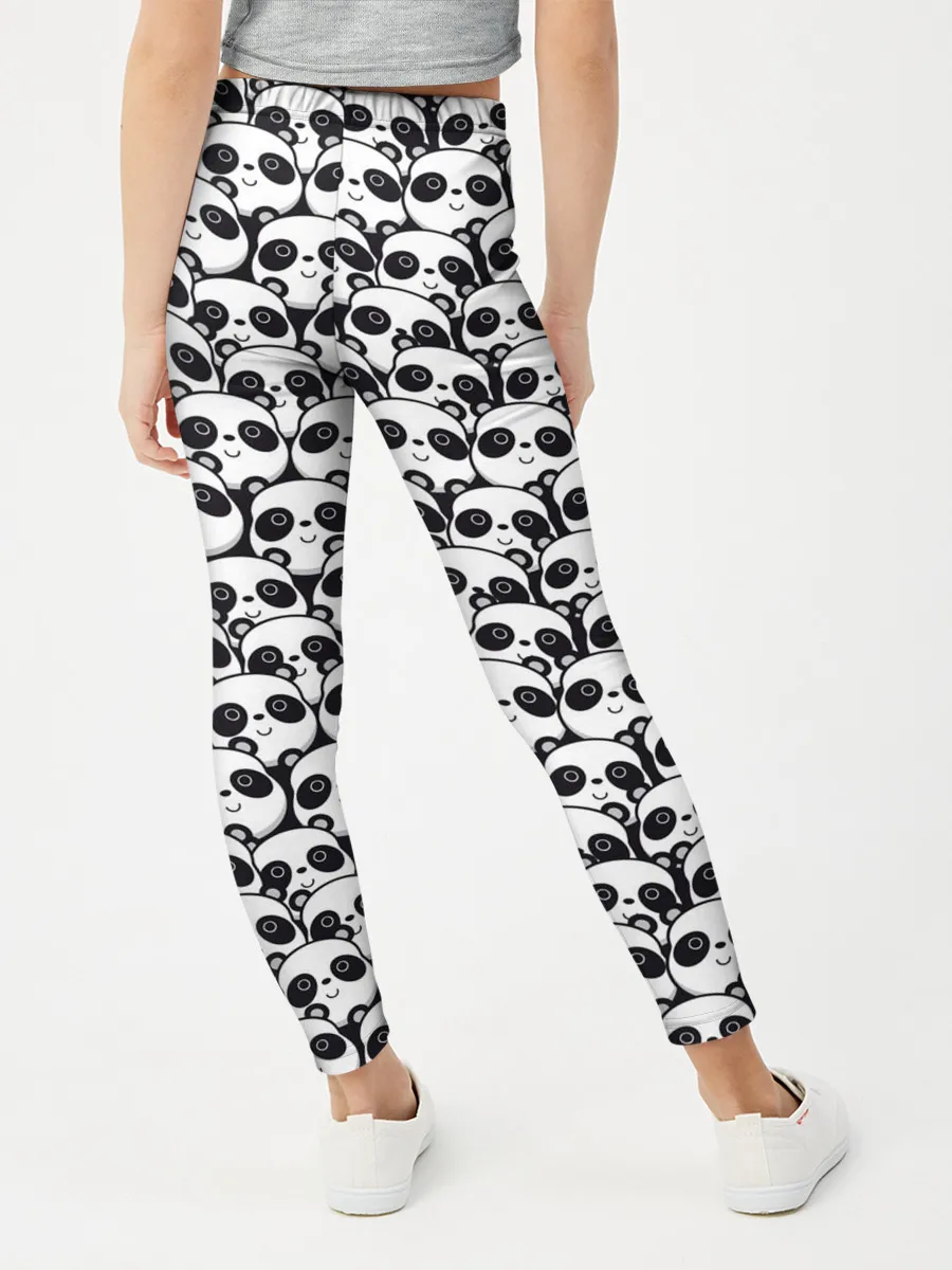 Леггинсы для девочки / ПАНДЫ