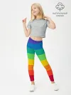 Леггинсы для девочки / Радуга | Rainbow