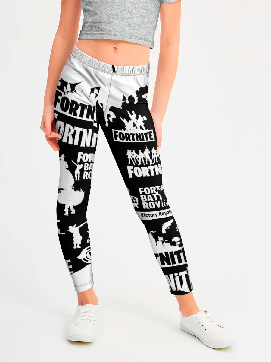 Леггинсы для девочки / Fortnite