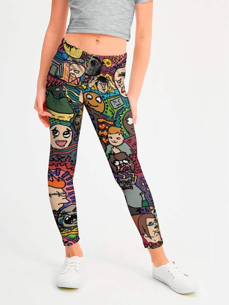 Леггинсы для девочки / Цветные мемы из ВК