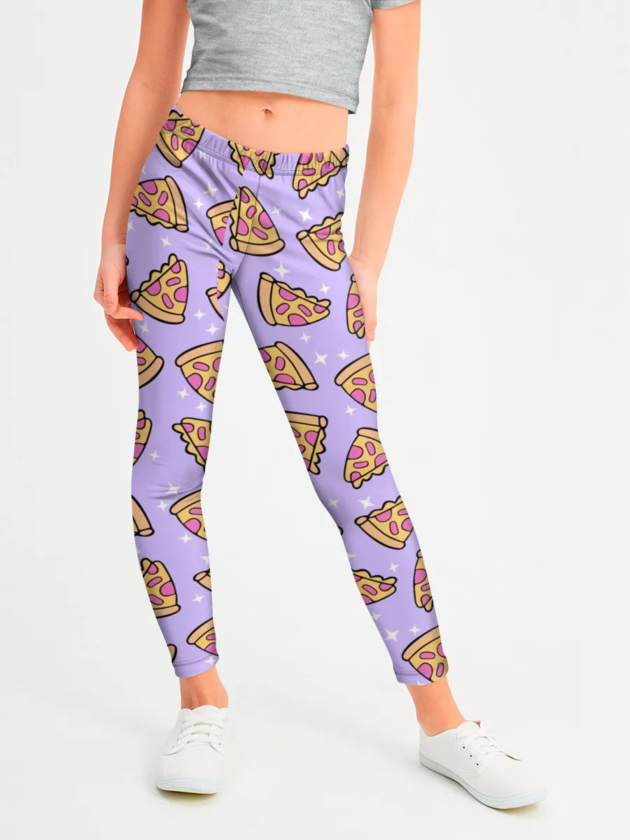 Леггинсы для девочки / ВОЛШЕБНАЯ ПИЦЦА