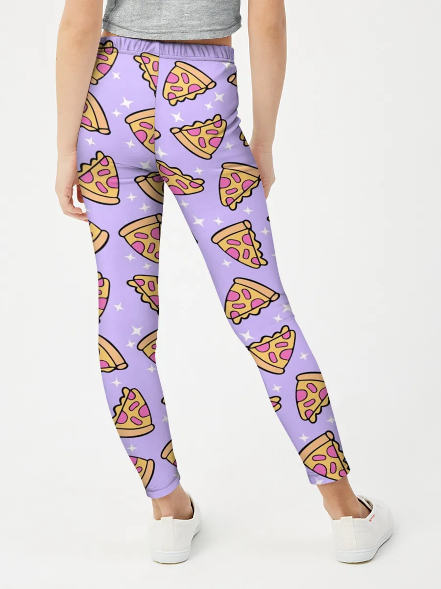 Леггинсы для девочки / ВОЛШЕБНАЯ ПИЦЦА