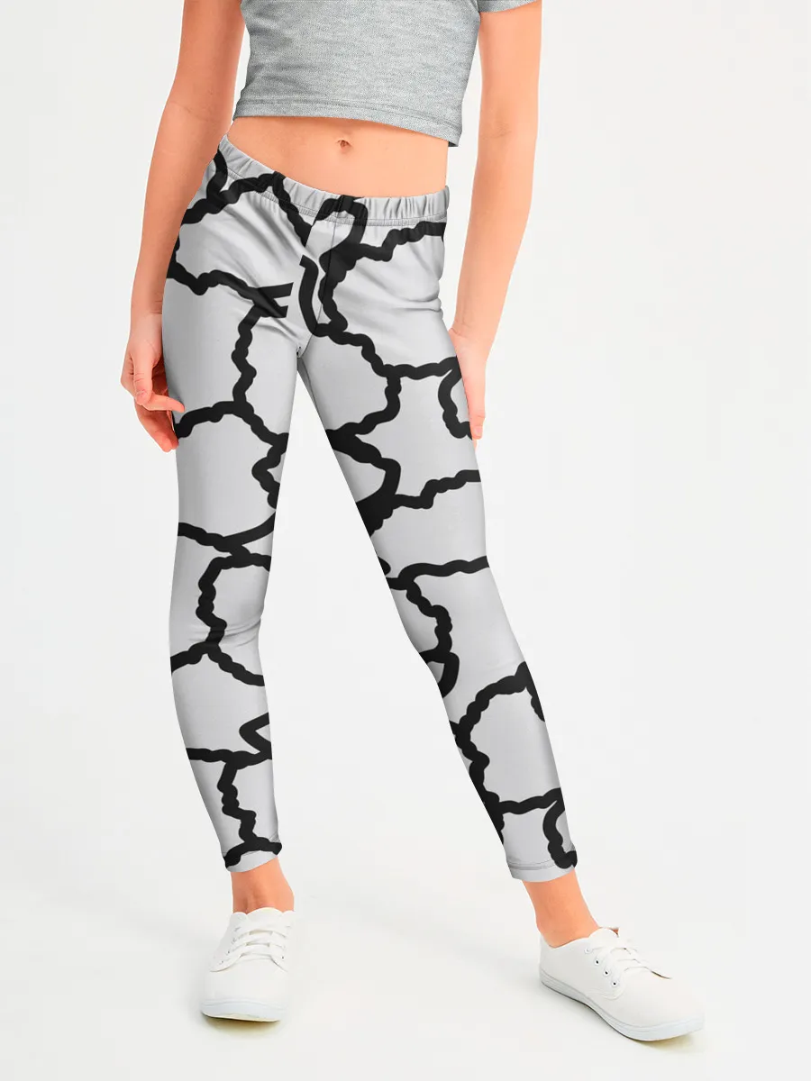 Леггинсы для девочки / БРОККОЛИ