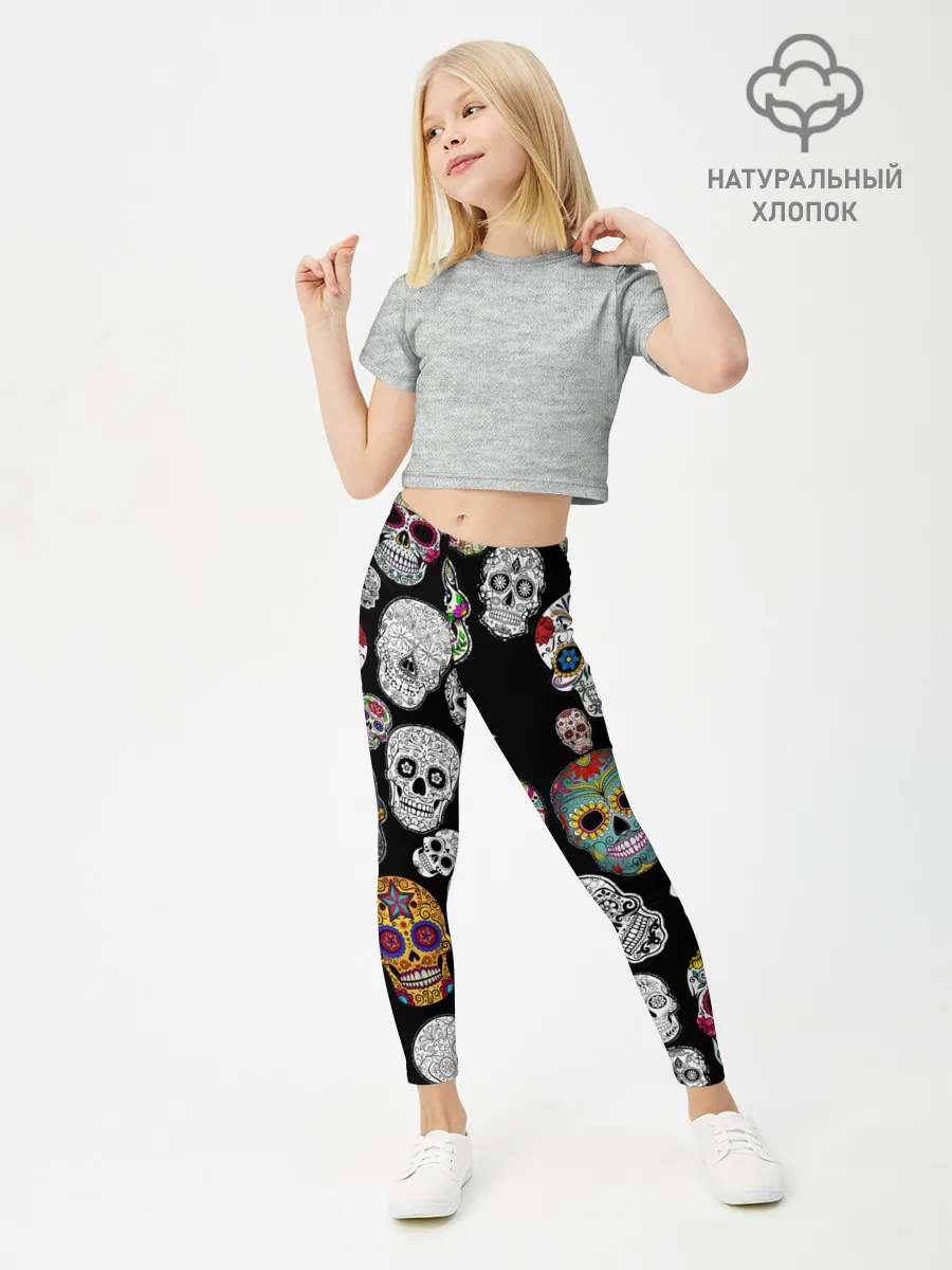 Леггинсы для девочки / Мексиканский праздник
