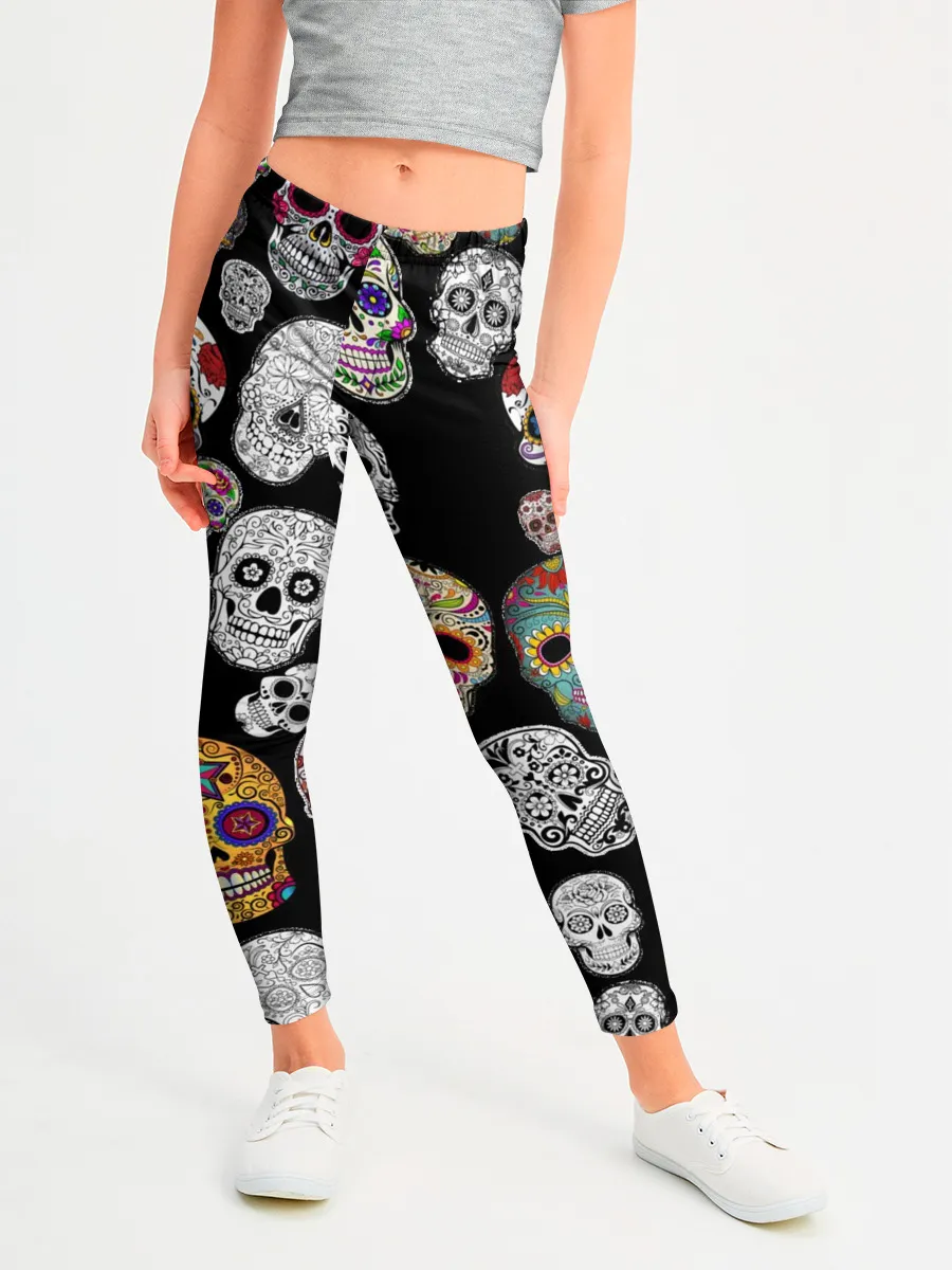 Леггинсы для девочки / Мексиканский праздник