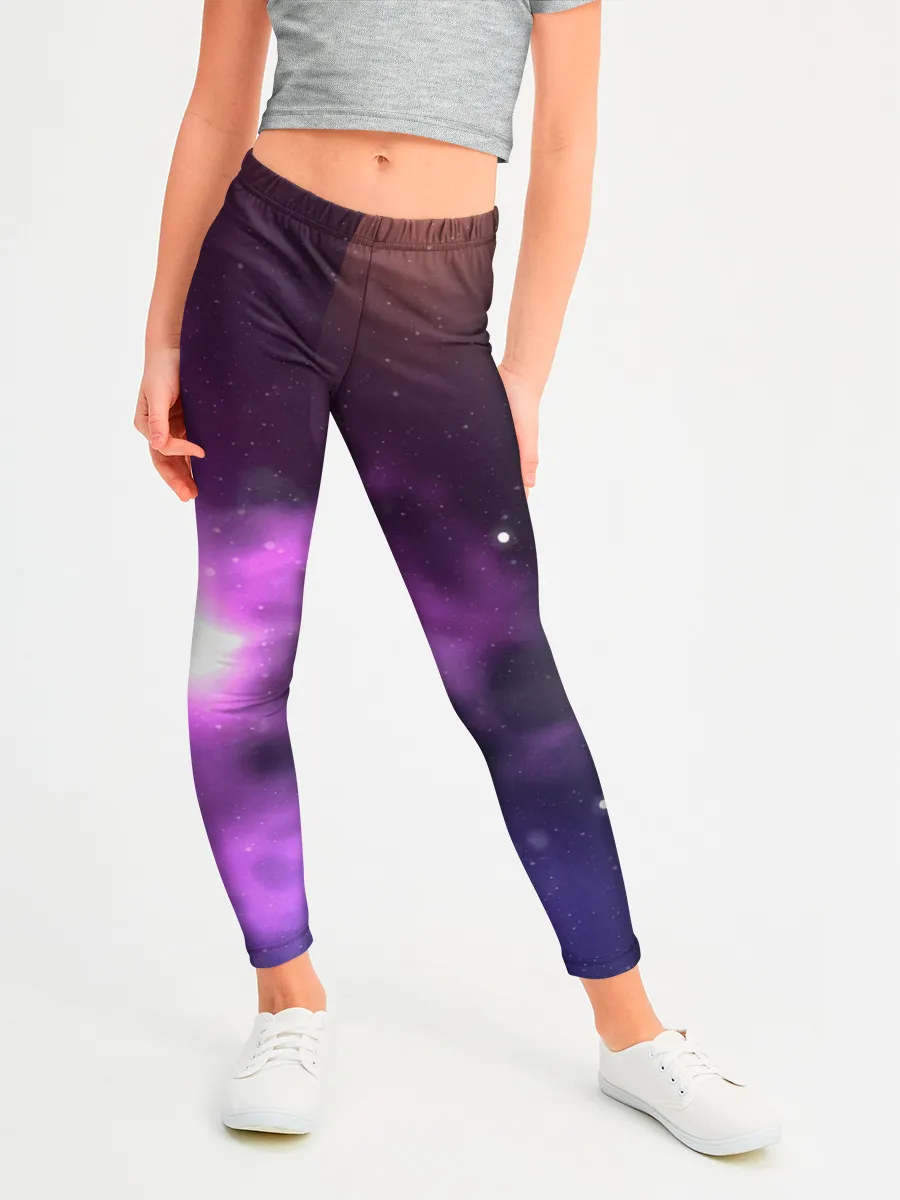 Леггинсы для девочки / Космические туманности