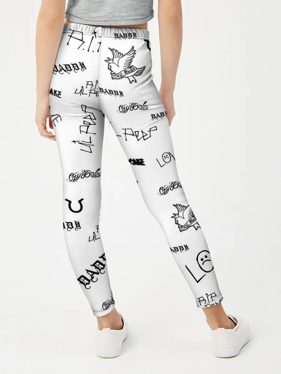 Леггинсы для девочки / Lil Peep