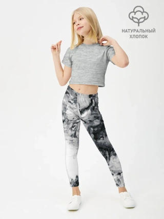 Леггинсы для девочки / МРАМОР