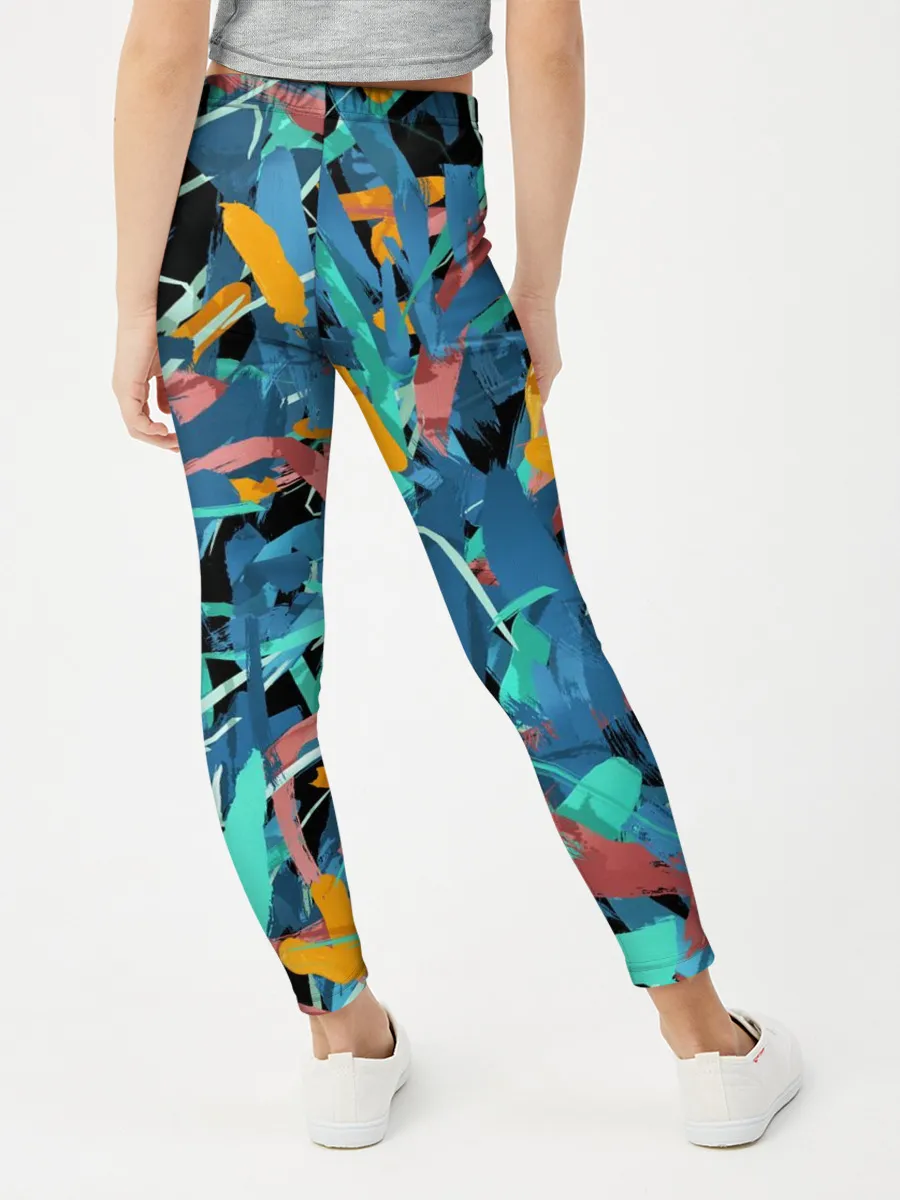 Леггинсы для девочки / Яркие краски