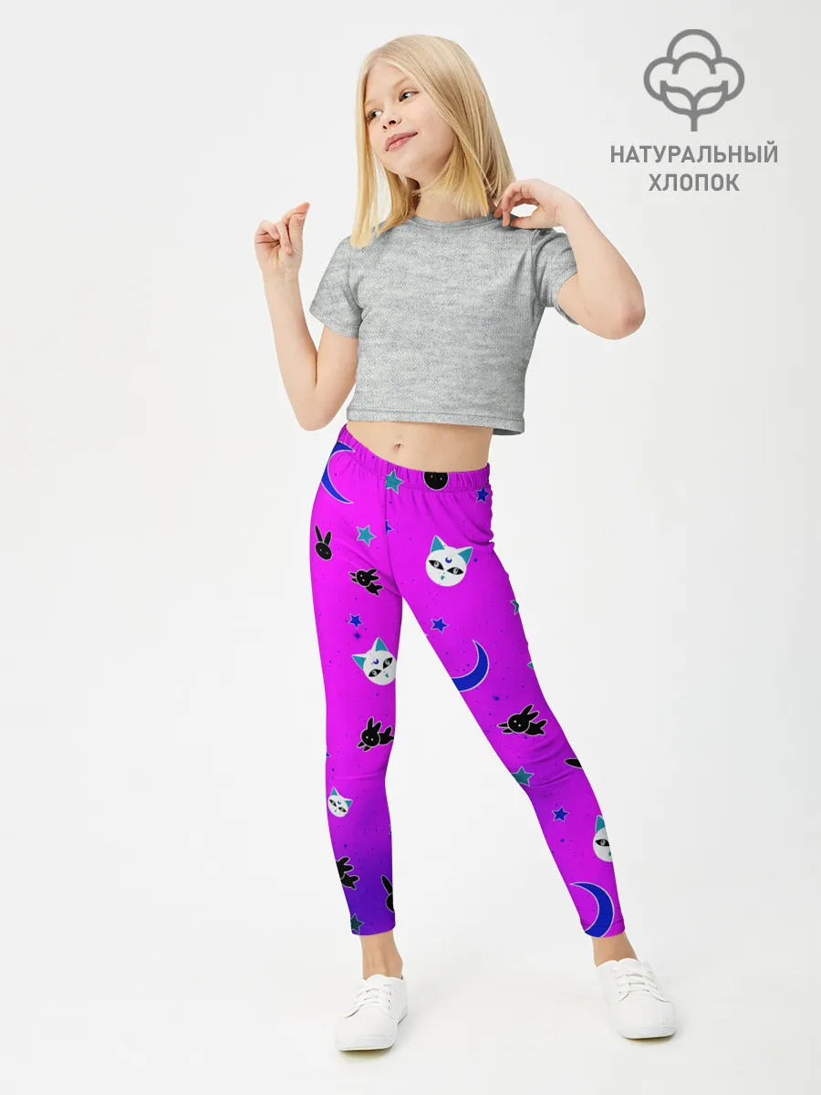 Леггинсы для девочки / GOTHIC SAILOR MOON