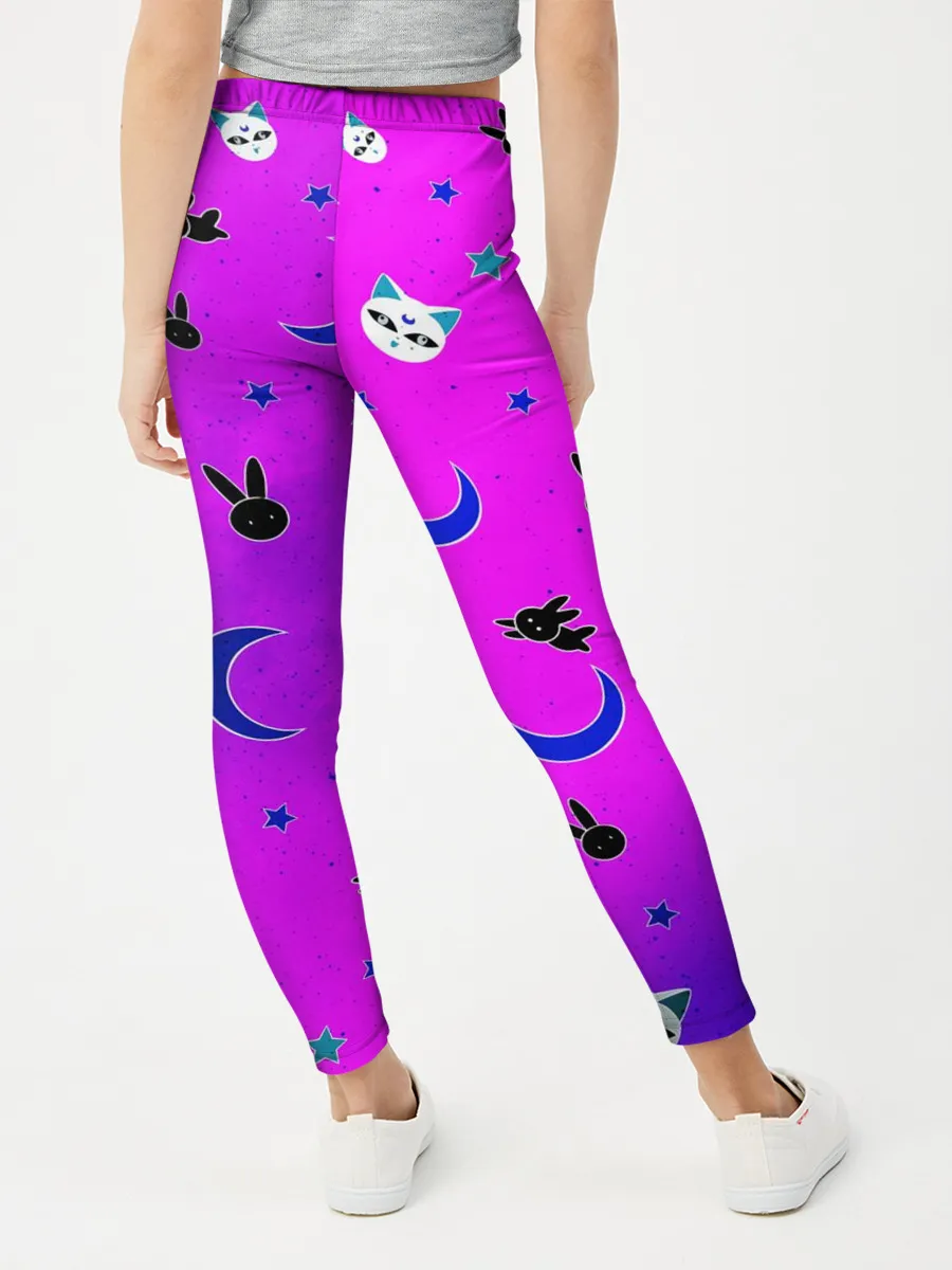 Леггинсы для девочки / GOTHIC SAILOR MOON