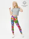 Леггинсы для девочки / Pop art