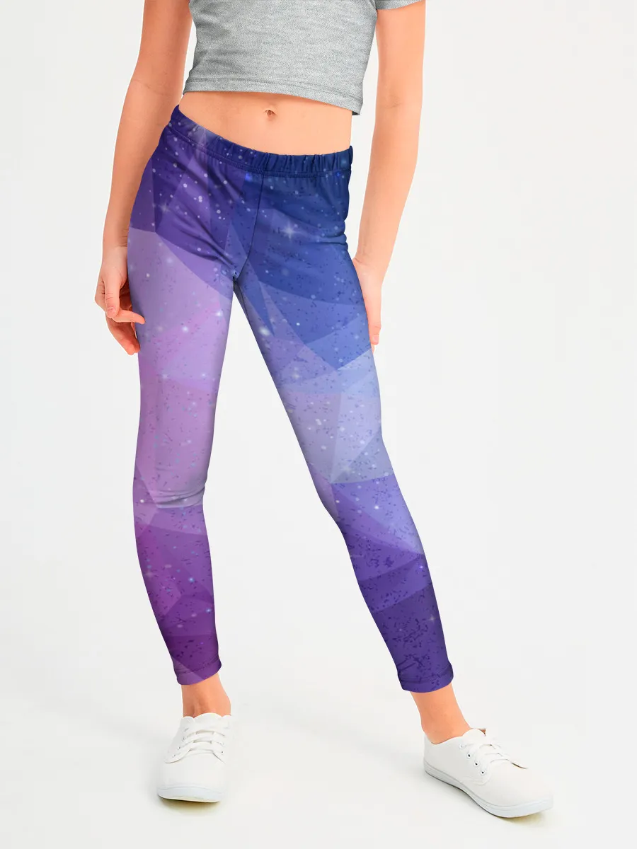 Леггинсы для девочки / ПОЛИСКЕЙП