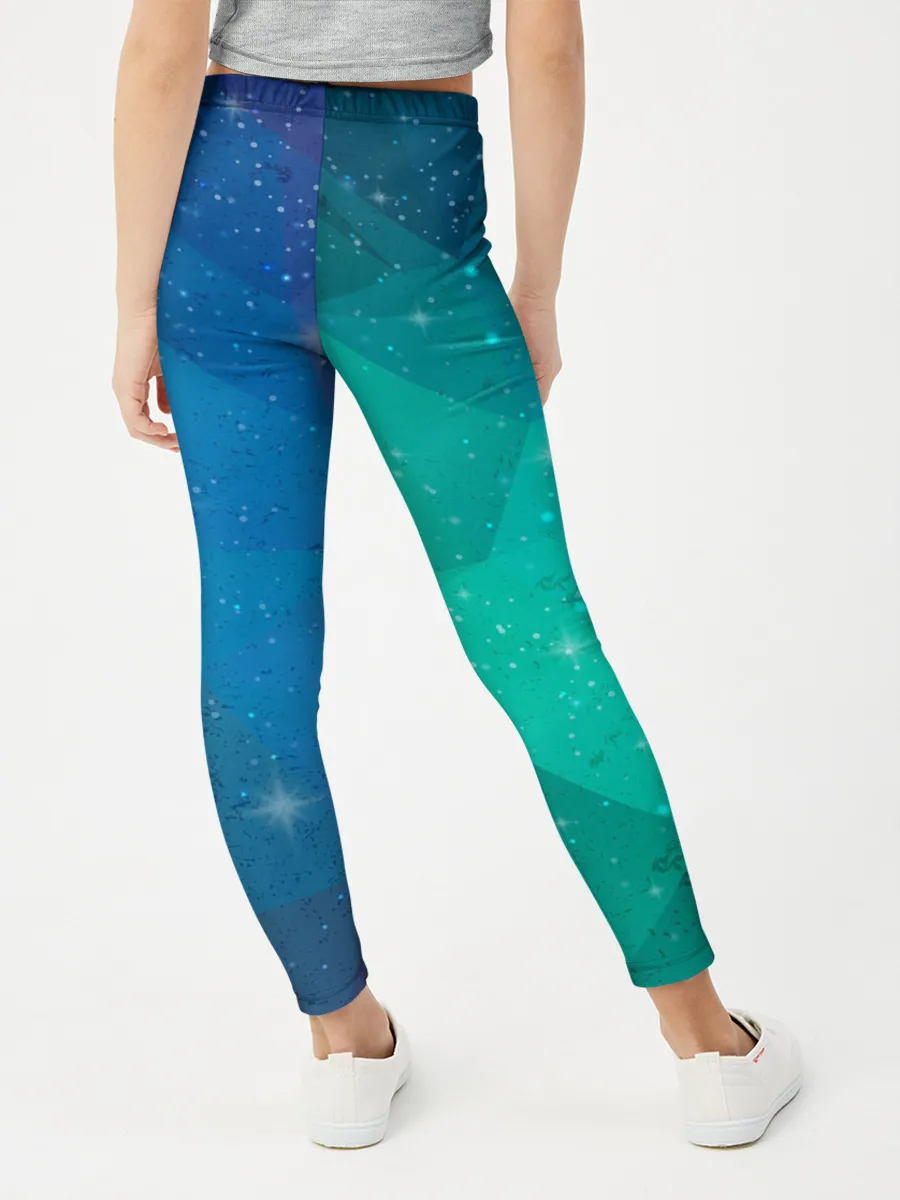 Леггинсы для девочки / Космос