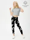 Леггинсы для девочки / Паттерн ДжоДжо ЧБ