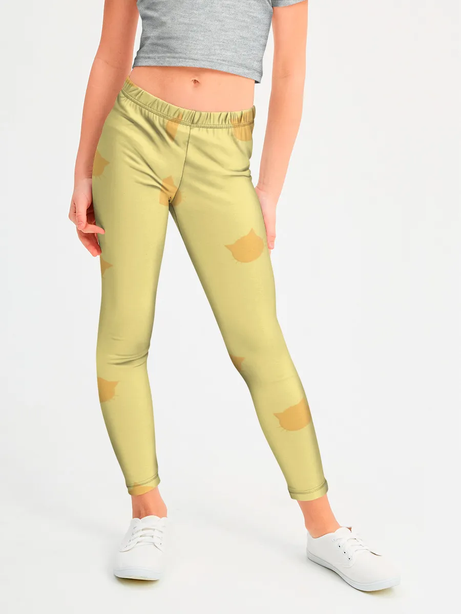 Леггинсы для девочки / Кошки