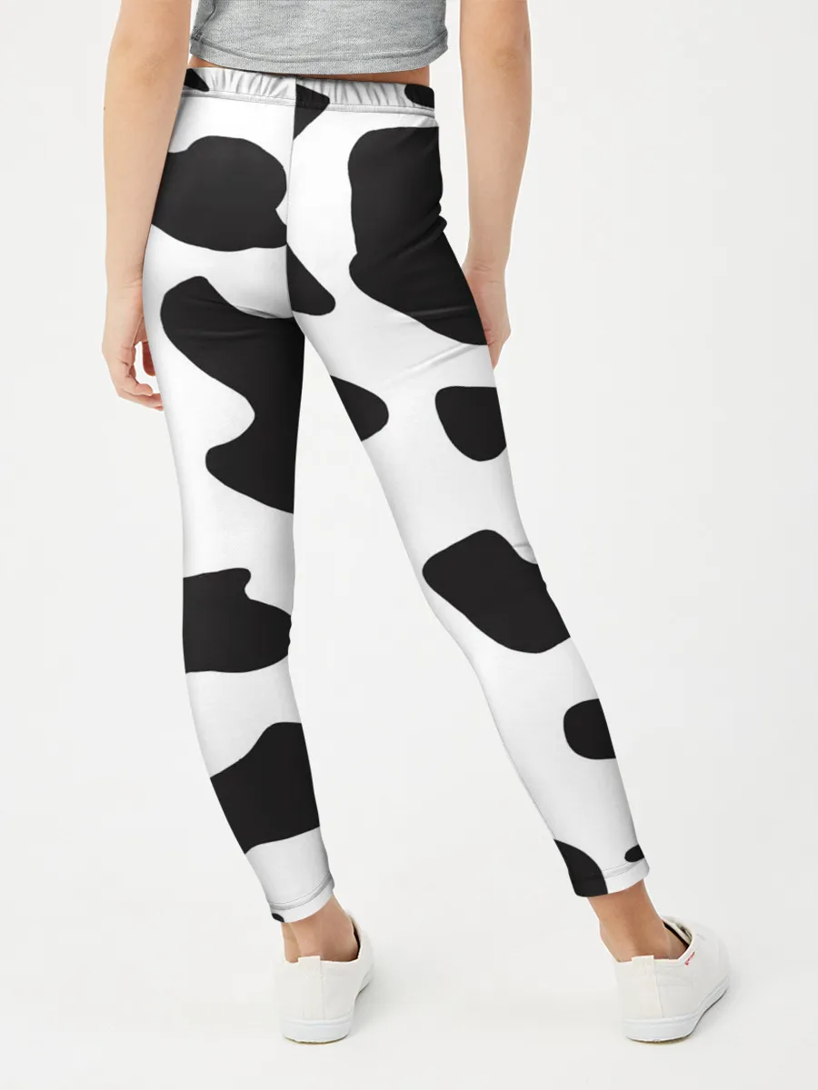 Леггинсы для девочки / COW PRINT