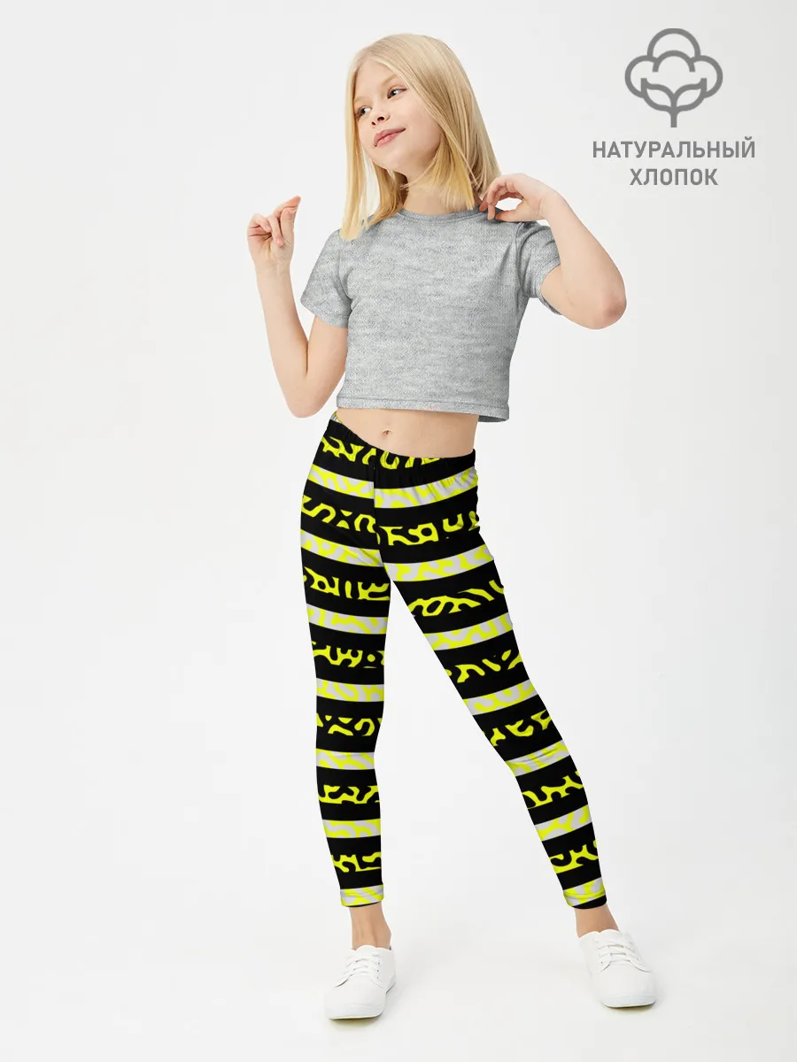 Леггинсы для девочки / Пчела