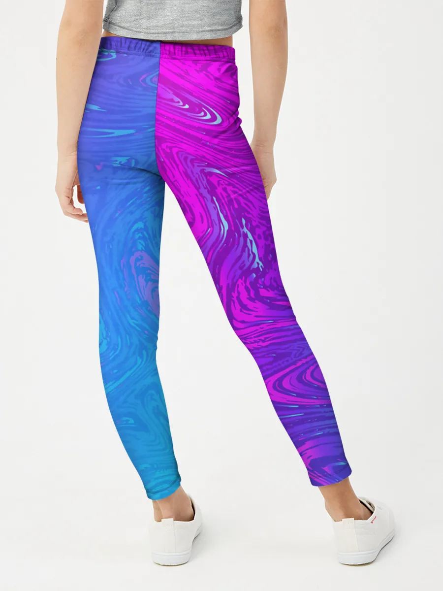 Леггинсы для девочки / BACKGROUND IN NEON