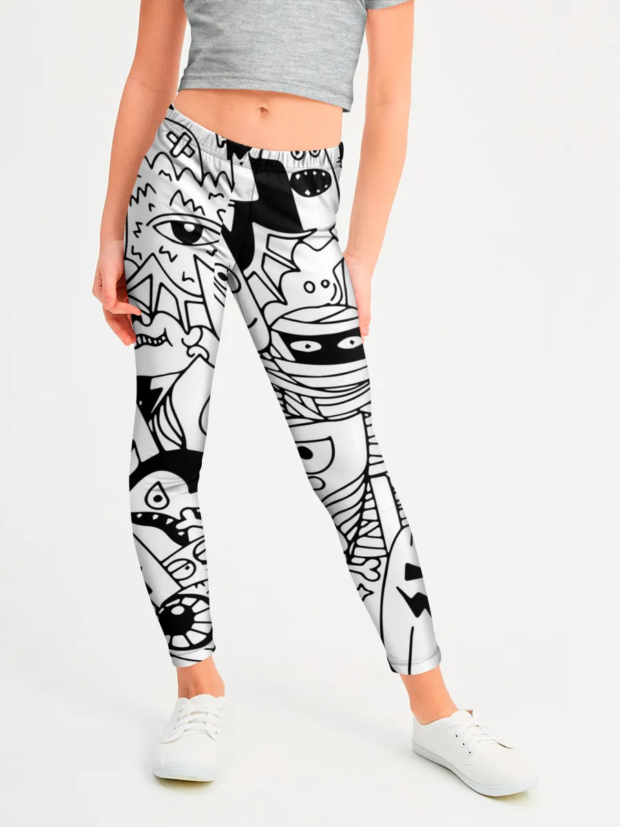 Леггинсы для девочки / Halloween