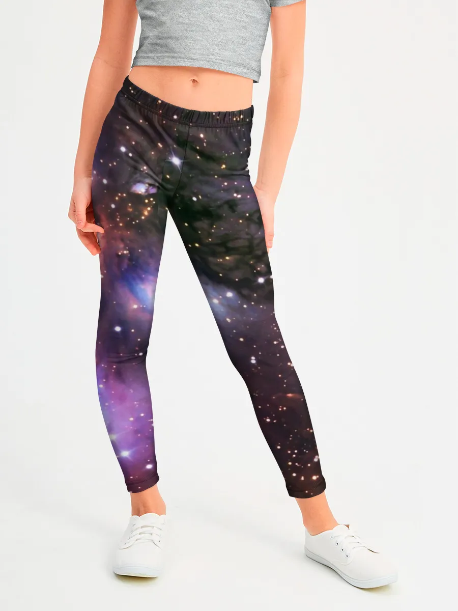 Леггинсы для девочки / Галактика