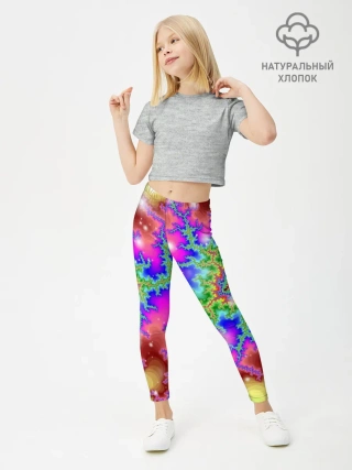 Леггинсы для девочки / Абстракция