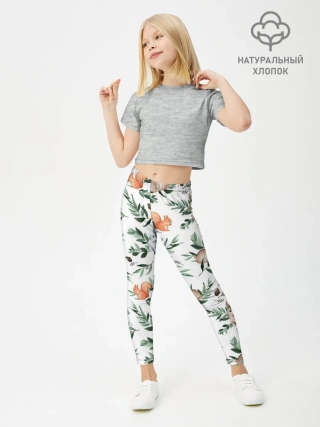 Леггинсы для девочки / Лесные животные