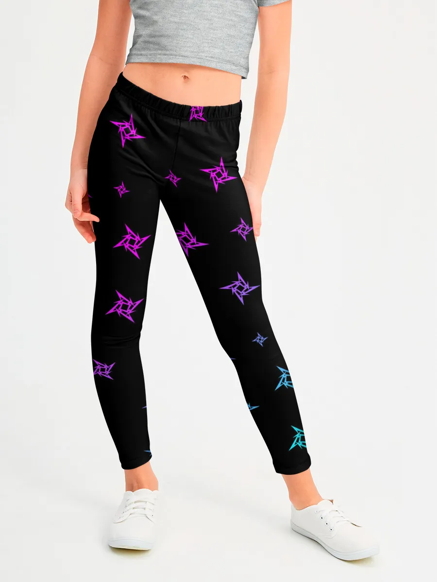 Леггинсы для девочки / METALLICA / МЕТАЛЛИКА