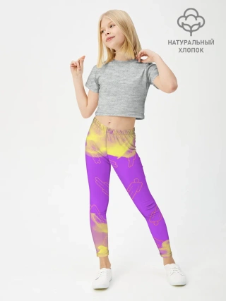Леггинсы для девочки / BILLIE EILISH / БИЛЛИ АЙЛИШ