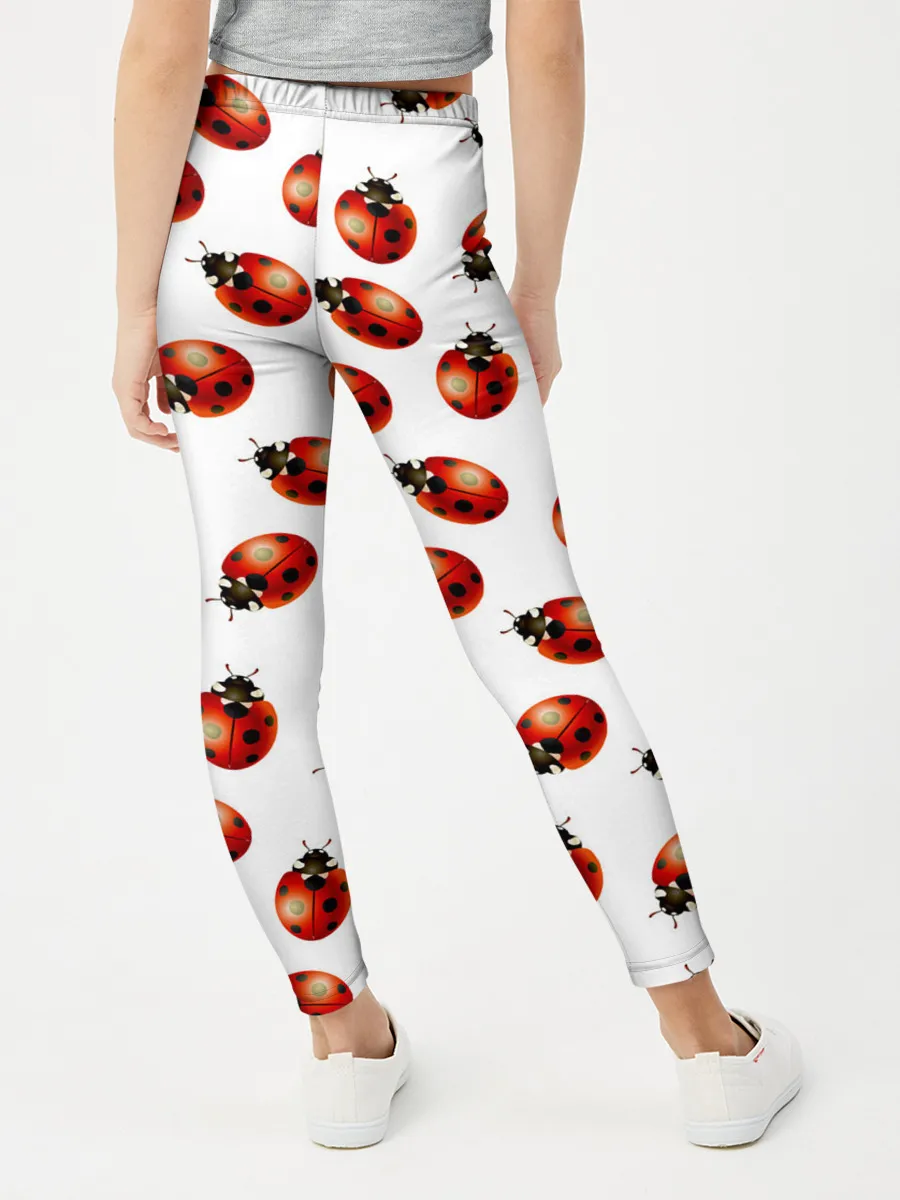 Леггинсы для девочки / Нашествие божьих коровок