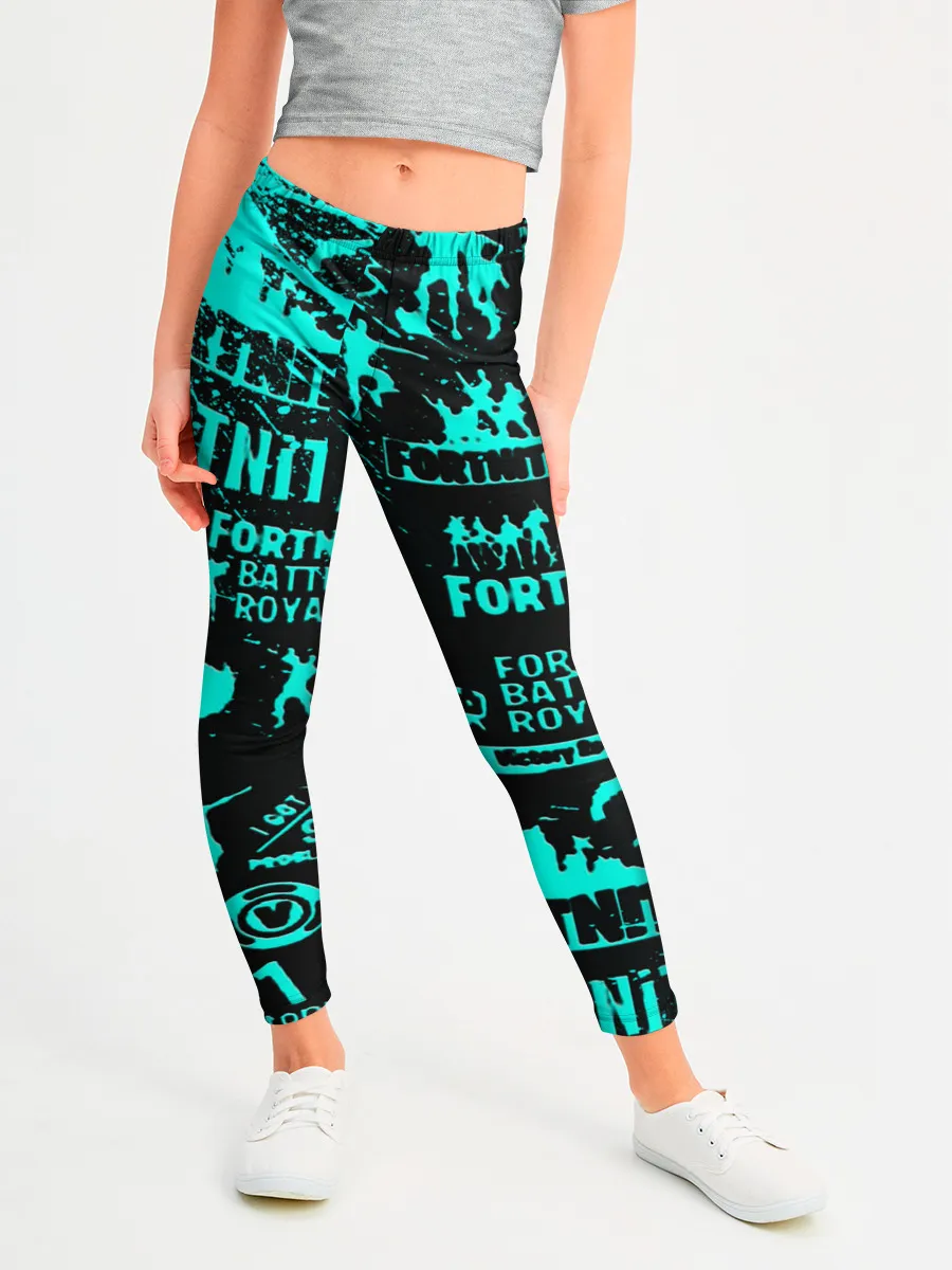 Леггинсы для девочки / Fortnite.