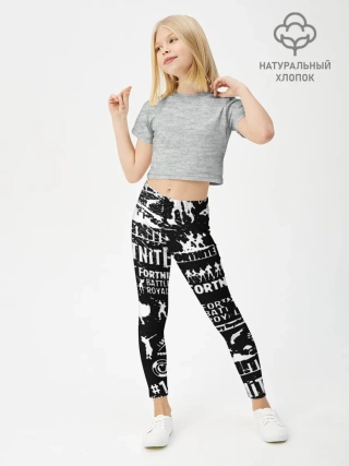 Леггинсы для девочки / Fortnite.