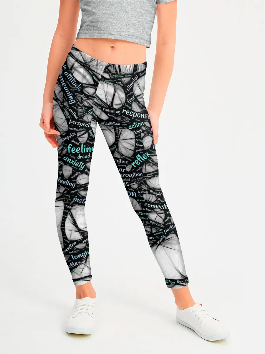 Леггинсы для девочки / NEIROLINK