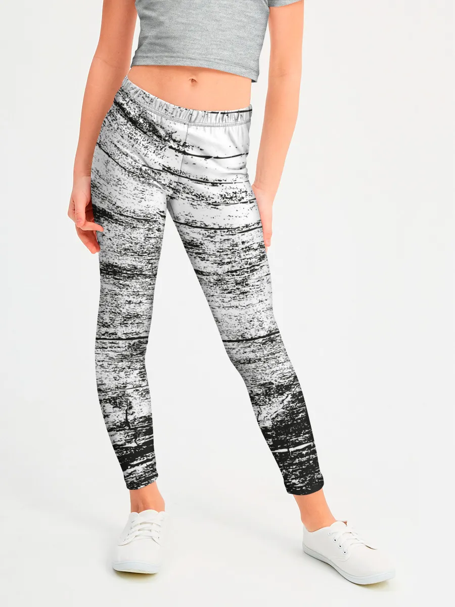 Леггинсы для девочки / Деревянный