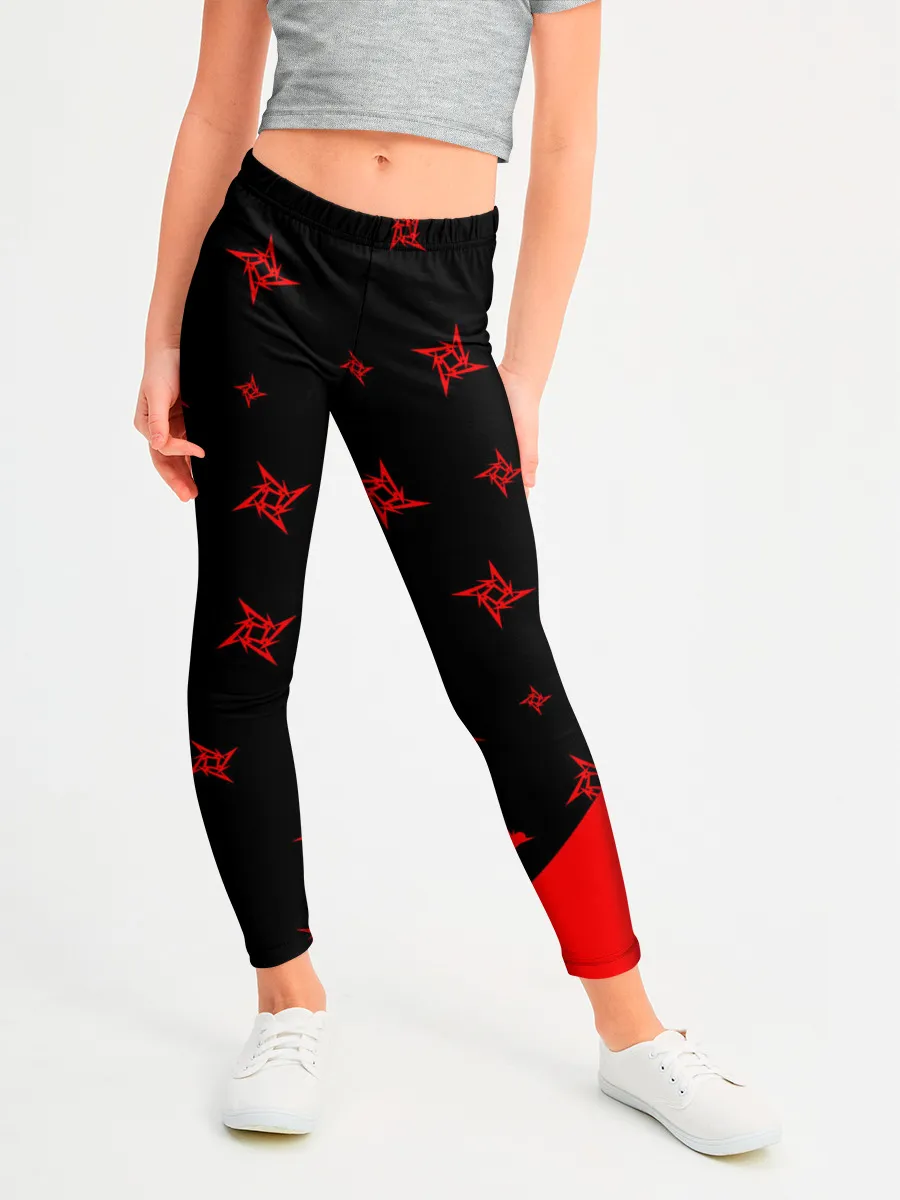 Леггинсы для девочки / METALLICA / МЕТАЛЛИКА