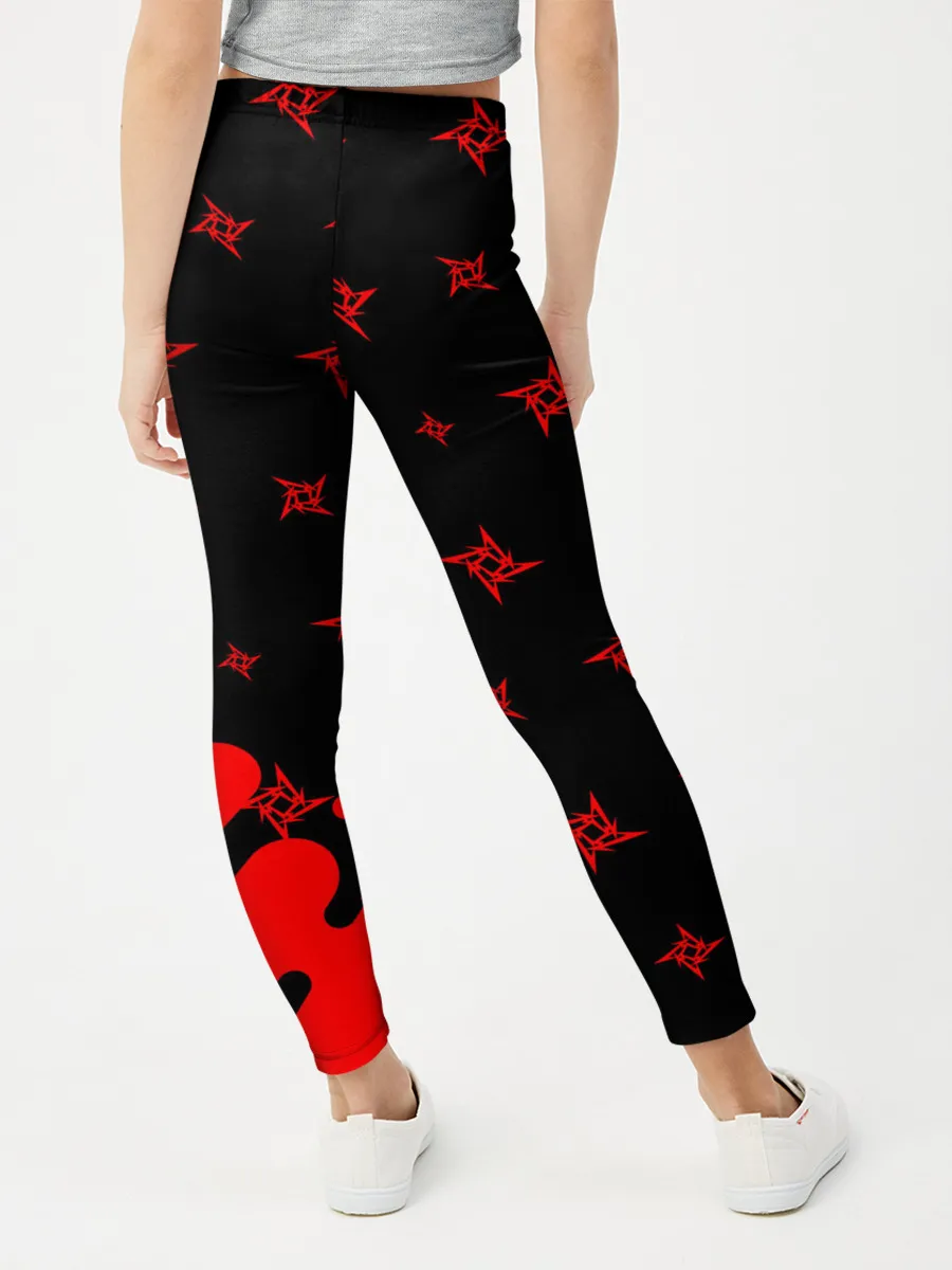 Леггинсы для девочки / METALLICA / МЕТАЛЛИКА