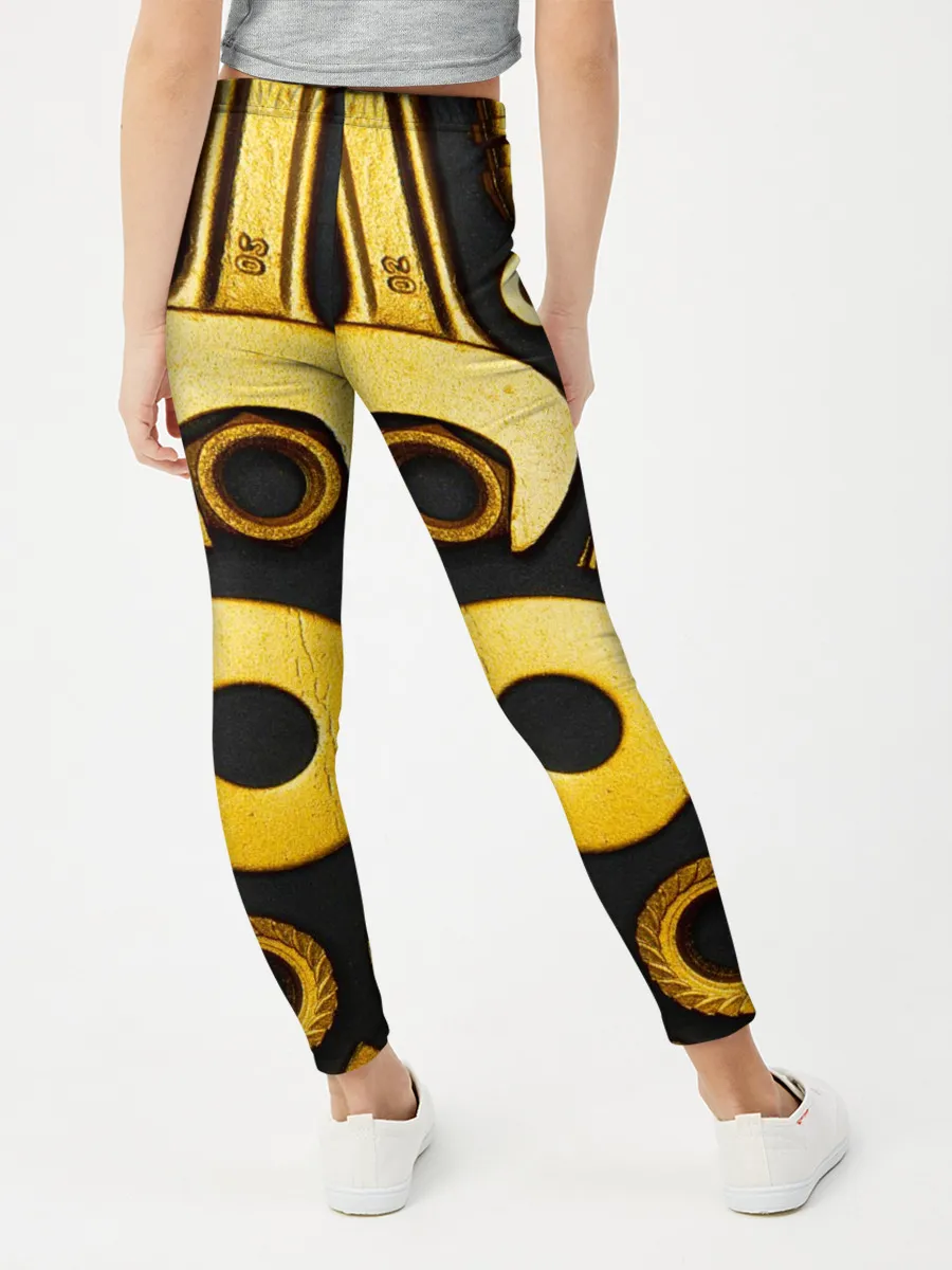 Леггинсы для девочки / КЛЮЧ ГАЙКА