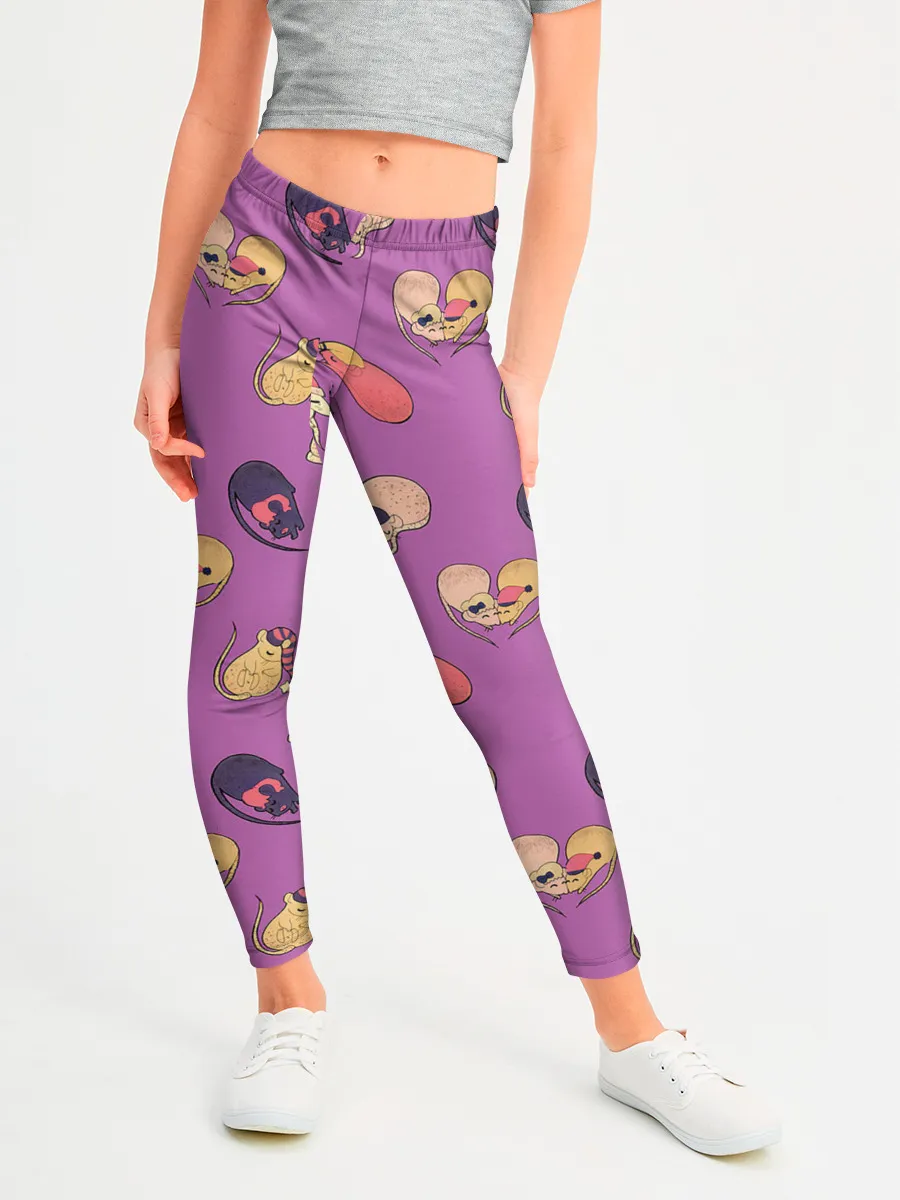 Леггинсы для девочки / Спящие мыши