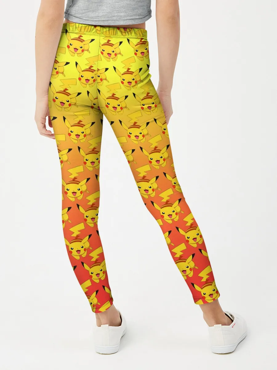 Леггинсы для девочки / Pikachu Pika Pika