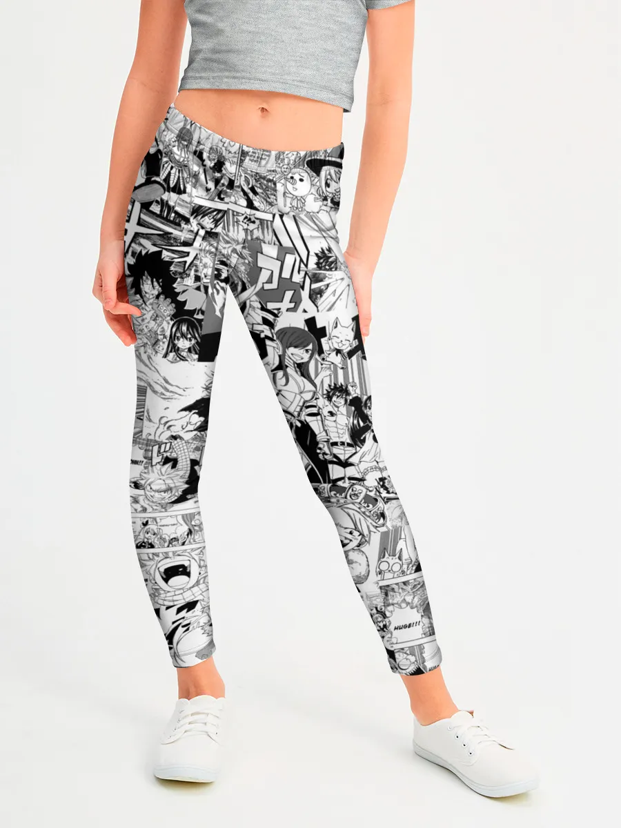 Леггинсы для девочки / Хвост Феи Грей