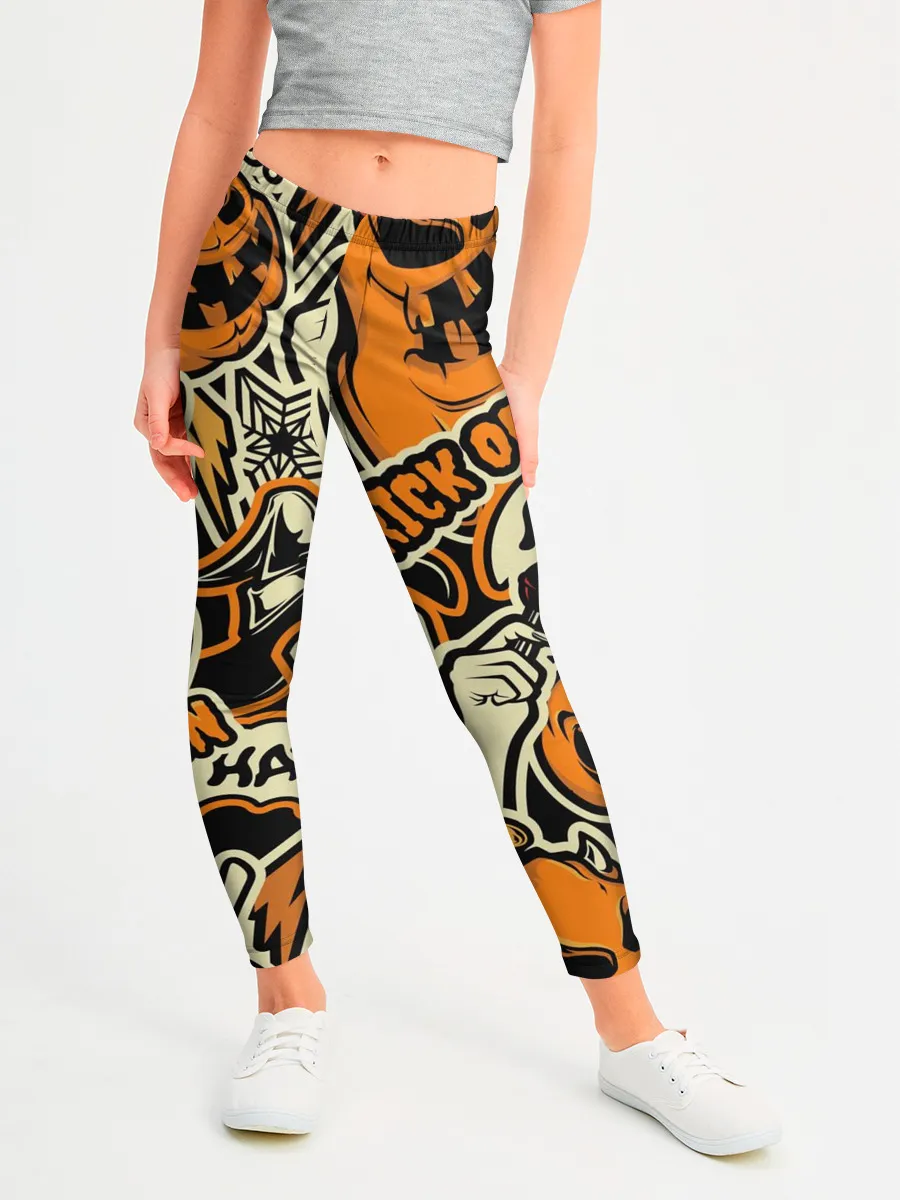 Леггинсы для девочки / Хэллоуин