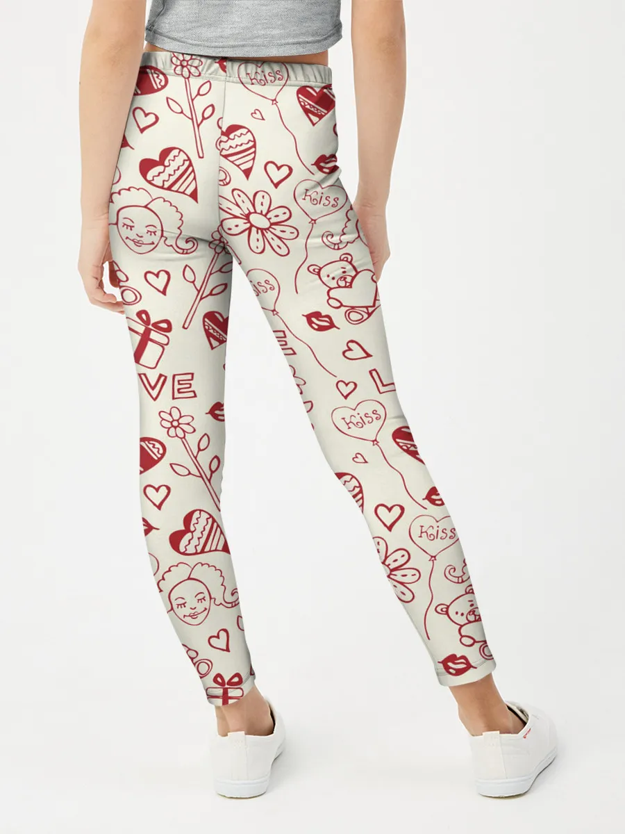 Леггинсы для девочки / Текстура.