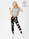 Леггинсы для девочки / Котята паттерн
