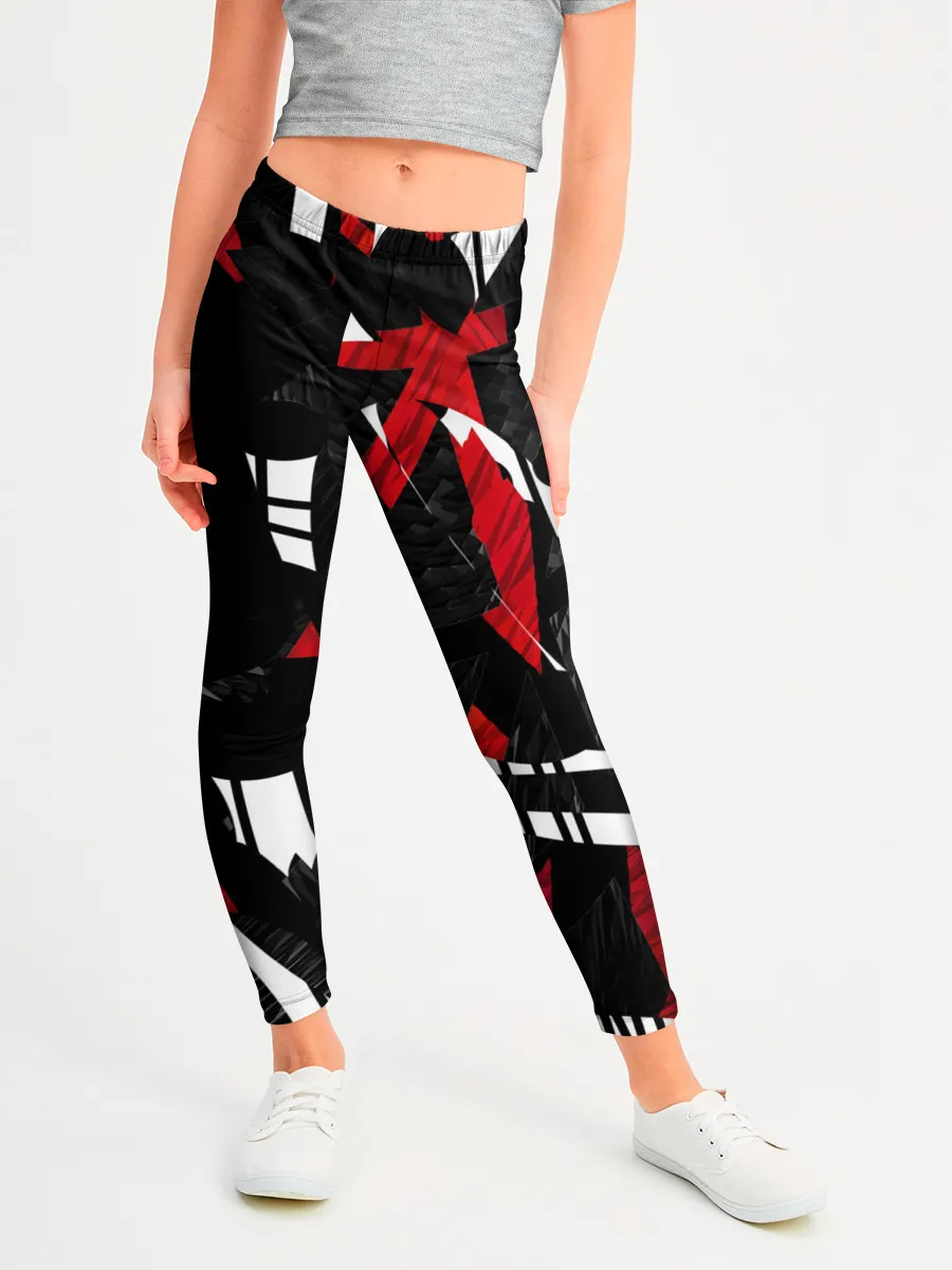 Леггинсы для девочки / Abstract art