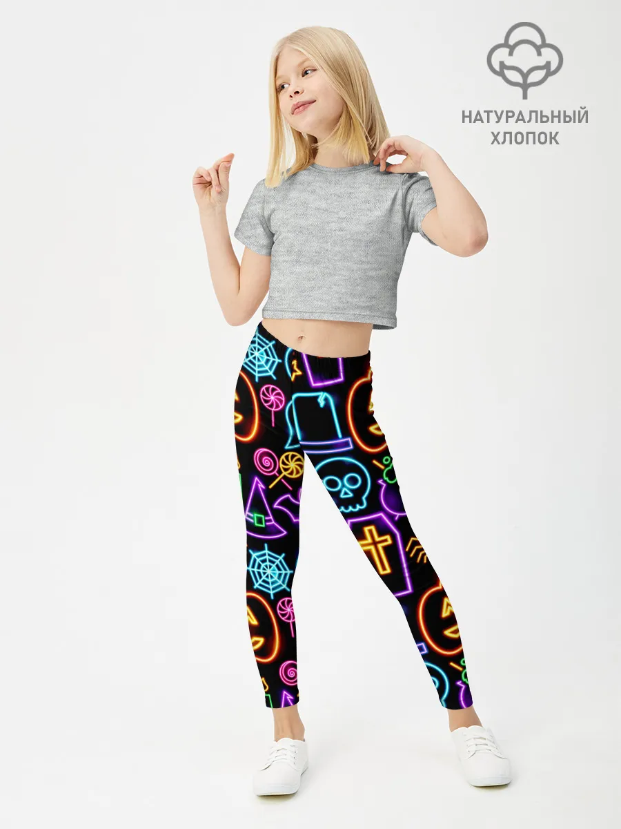 Леггинсы для девочки / Halloween