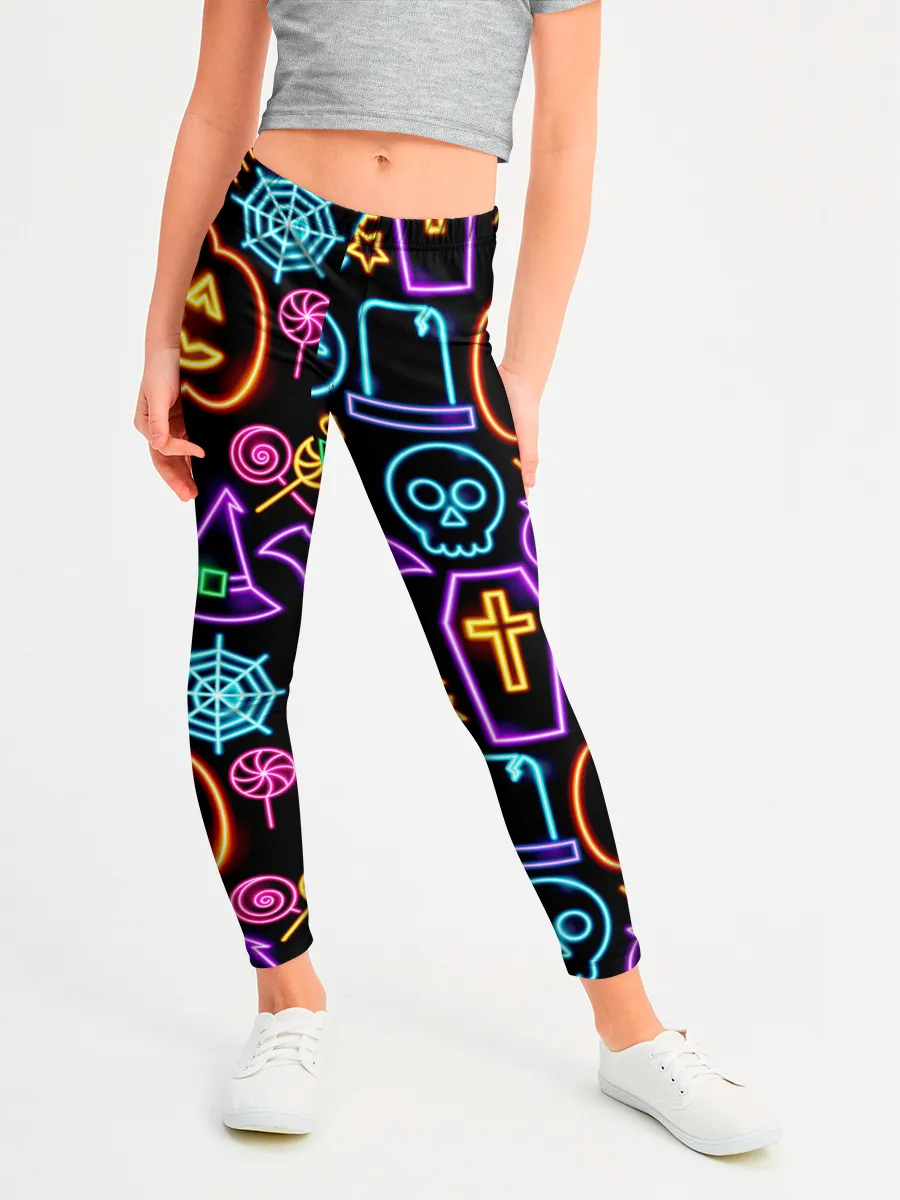 Леггинсы для девочки / Halloween