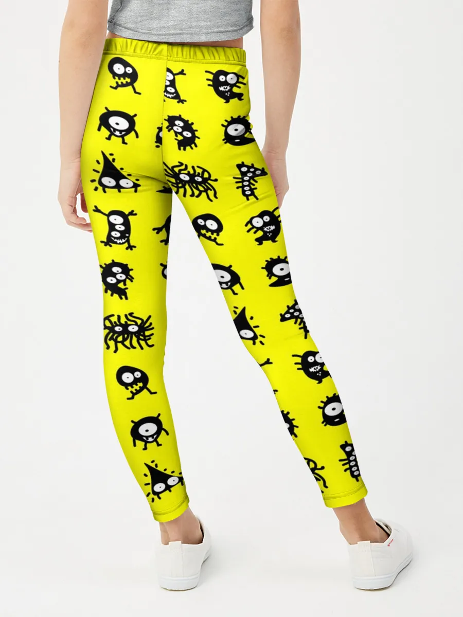 Леггинсы для девочки / монстры