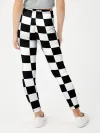 Леггинсы для девочки / Шахматка